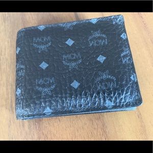 MCM men's wallet with card insert
